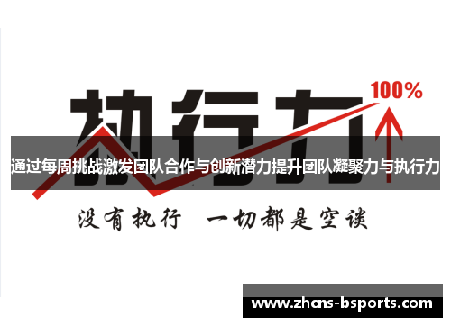 通过每周挑战激发团队合作与创新潜力提升团队凝聚力与执行力